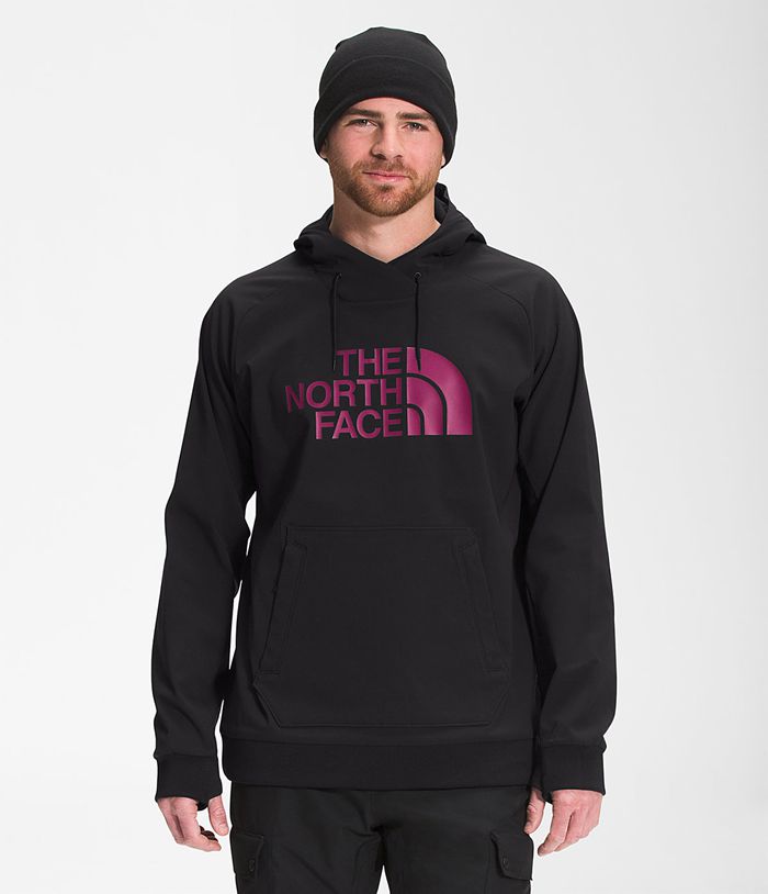 The North Face Bluza Męska Czarna Tekno Logo - TFAN98314